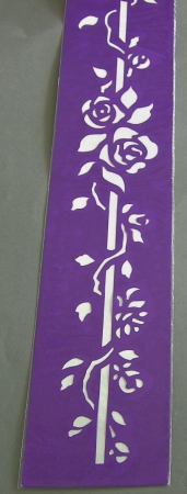 Brico Schablone Rosenranke 11 x 70 cm