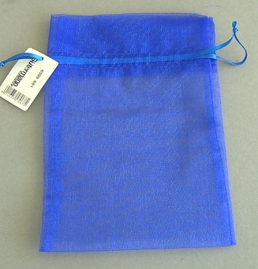 Gütermann Organzasäckchen 18 x 13 cm blau