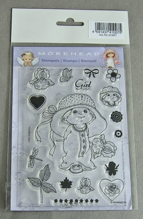 Morehead Stempel-Set 10 x 15 cm Girl