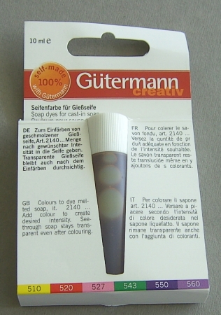 Gütermann Seifenfarbe für Gießseife 10 ml orange
