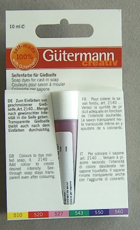 Gütermann Seifenfarbe für Gießseife 10 ml rosa