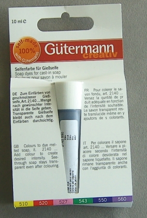 Gütermann Seifenfarbe für Gießseife 10 ml blau