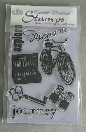 Royal Langnickel Mini-Stempel Acryl "The Journey"