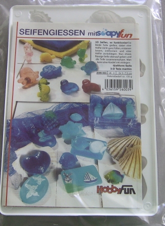 Hobbyfun Seifengießform Seife Maritim 8 3-D Motive