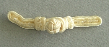 Posamentenverschluß creme