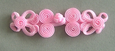 Posamentenverschluß rosa