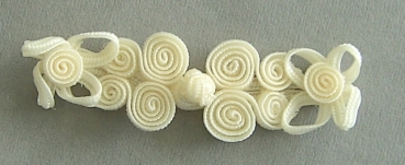 Posamentenverschluß elfenbein