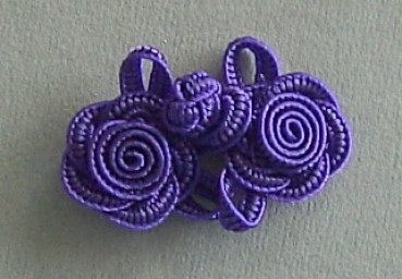 Posamentenverschluß violett