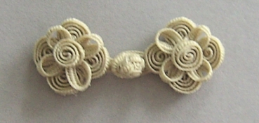Posamentenverschluß beige