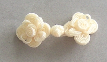Posamentenverschluß elfenbein