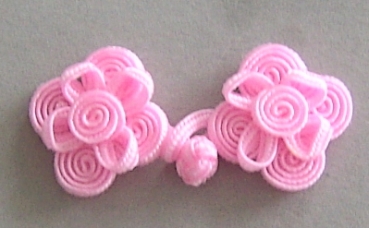 Posamentenverschluß rosa