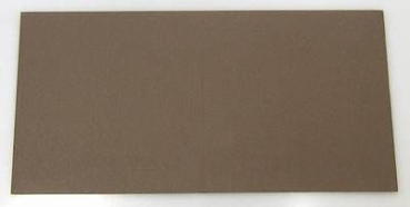 Quadratische Doppelkarte 125 x 125 mm dunkelbraun Mosaik