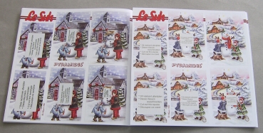 Preview: Le Suh Buch für 12 Karten Pyramidentechnik Weihnachten I