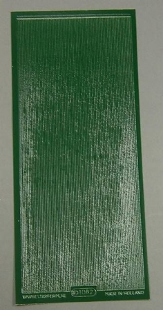 Stickerbogen 10 x 23 cm Schmale Streifen grün