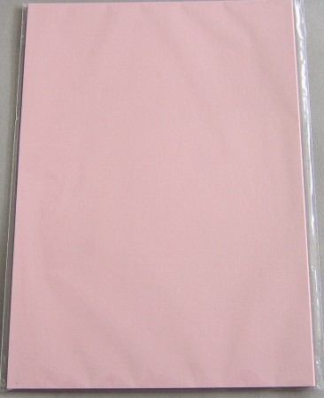 Satinkarton A4  310 Gramm beidseitig satiniert, rosé satiniert