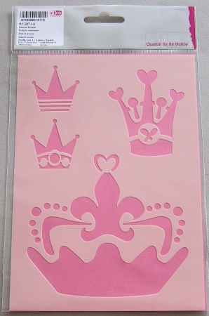 Efco Stencil Kronen 4 teilig