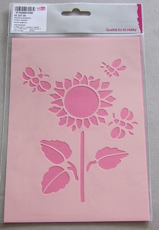 Efco Stencil Sonnenblume 4 teilig