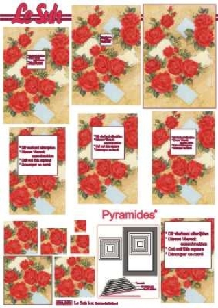 Le Suh Schneidebogen für Pyramidentechnik Rosen