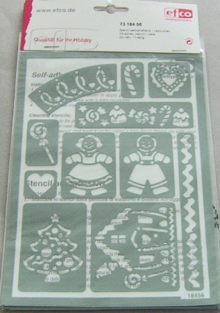 Efco Stencil Lebkuchen 11 teilig
