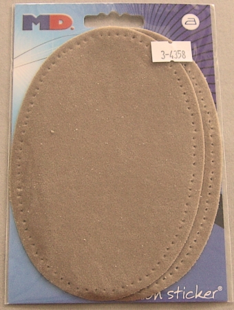MD 2 Patches / Velour Flicken 140 x 95 mm beige
