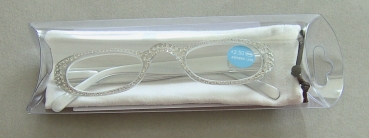 Augenstolz Fertiglesebrille Glamour Silver 1,5 Dioptrien