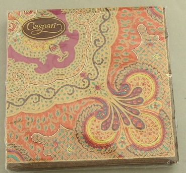 Caspari Lunch Serviette pro Stück Jaipur Spice
