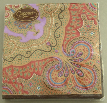 Caspari Lunch Serviette pro Stück Jaipur lavender