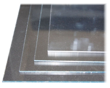 Acrylscheibe A5 mit 3 Aufhängebohrungen