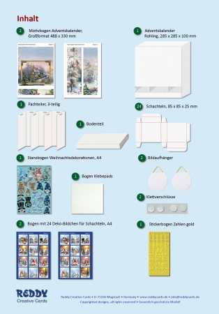 Preview: Reddy Cards Adventskalender Wichtel