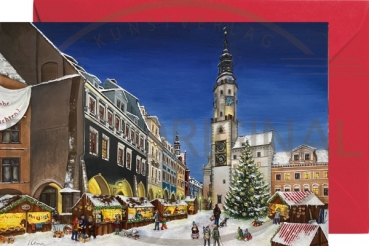 Miniadventskalender mit Umschlag Weihnachten in Görlitz