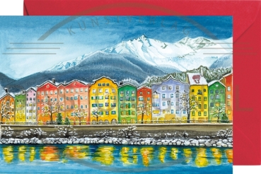 Miniadventskalender mit Umschlag Weihnachten in Innsbruck