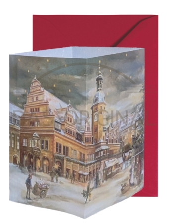 Laternengrüße Leipzig Rathaus