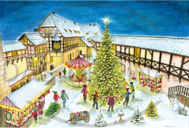 Adventskalender Weihnachten auf der Wartburg für Kinder