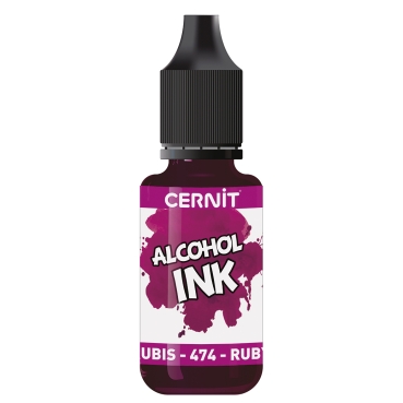 Cernit Alkoholtinte 20 ml rubinrot