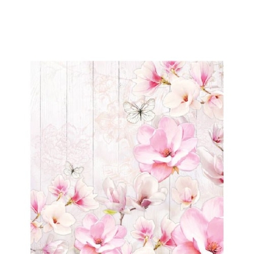 Ambiente Cocktail Serviette 25 x 25 cm pro Stück Magnolia Gaden