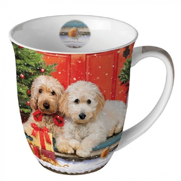 Ambiente Mug Tasse 0,4 l Dogs at the Door