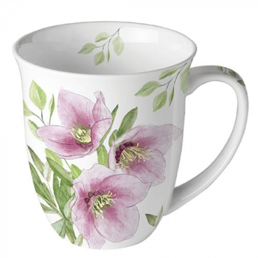 Ambiente Mug Tasse 0,4 l Classic Helleborus