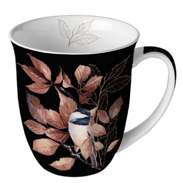 Ambiente Mug Tasse 0,4 l Chickadee Black