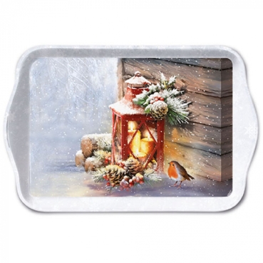 Ambiente Tablett 13 x 21 cm Robin by Lantern