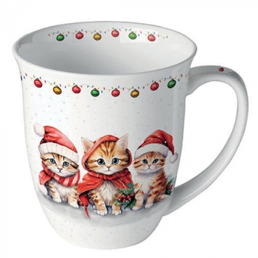 Ambiente Mug Tasse 0,4 l Funny Cute Kittens