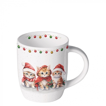 Ambiente Mug Tasse 0,2 l Funny Cute Kittens