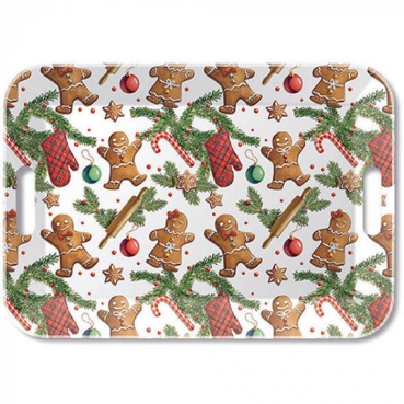Ambiente Tablett 33 x 47 cm Gingerbread Cookies