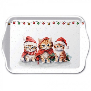 Ambiente Tablett 13 x 21 cm Funny Cute Kittens