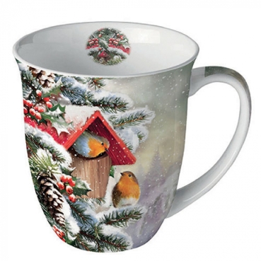 Ambiente Mug Tasse 0,4 l House with Robbins
