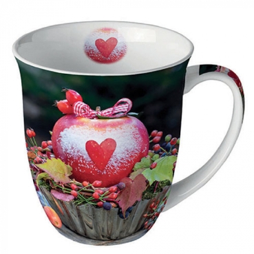 Ambiente Mug Tasse 0,4 l Snow Dusted Apple