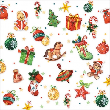 Ambiente Lunch Serviette 33 x 33 cm pro Stück Tree Decorations