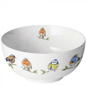 Ambiente Bowl Bird Species White