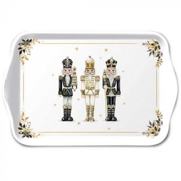Ambiente Tray Melamine Tablett 13 x 21 cm Royal Nutcrackers