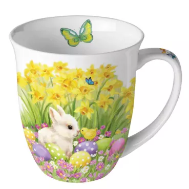 Ambiente Mug Tasse 0,4 l Easter Friends