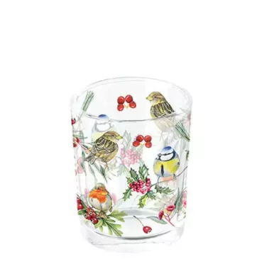 Ambiente Tea Light Holder Birds in Winter